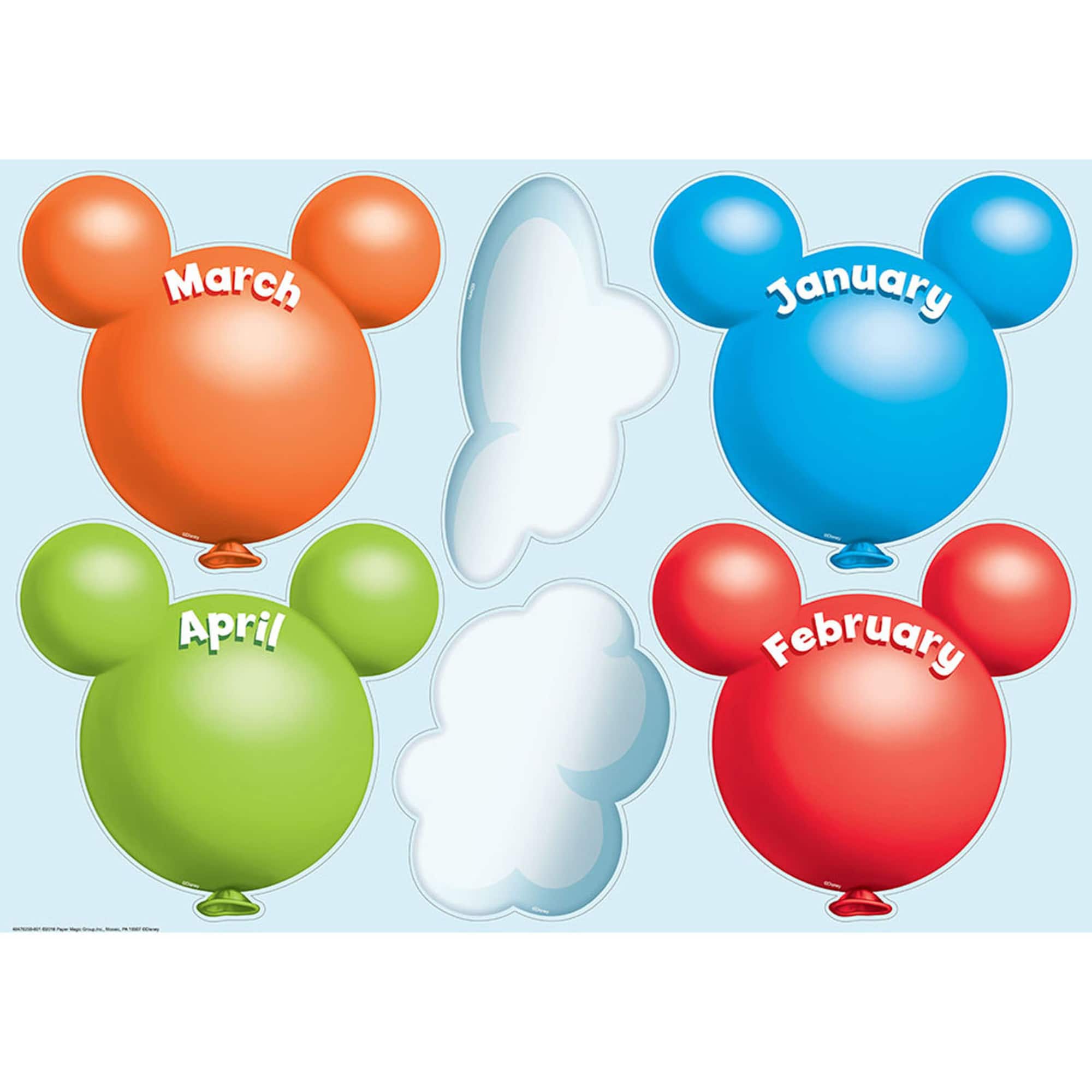 Eureka® Mickey Mouse Clubhouse® Birthday Bulletin Board Set